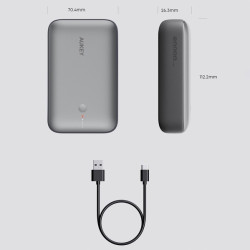 Mini Power Bank PB-Y57| 20000mAh | 22.5W | 2xUSB | PD 3.0 QC 3.0 LED