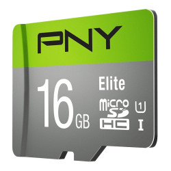 Karta pamięci MicroSDHC Elite 16GB P-SDU32GU185GW-GE 