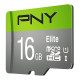 Karta pamięci MicroSDHC Elite 16GB P-SDU32GU185GW-GE 