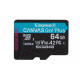 Karta microSD 64GB CanvasGo! Plus 200MB/s A2 U3 V30 + adapter