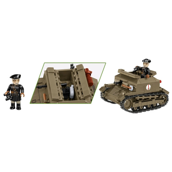 Klocki Tankietka TK-3 323 klocków 