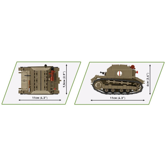 Klocki Tankietka TK-3 323 klocków 