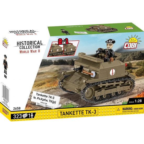 Klocki Tankietka TK-3 323 klocków 