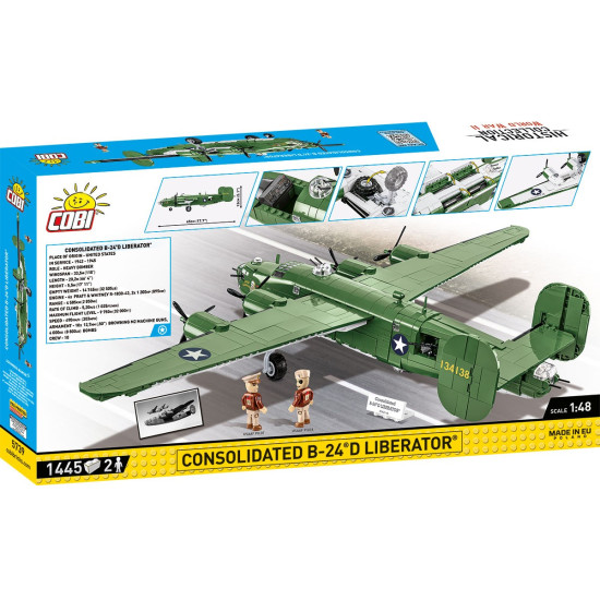 Klocki Consolidated B-24D Liberator 1445 klocków