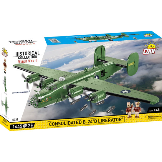 Klocki Consolidated B-24D Liberator 1445 klocków