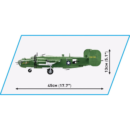 Klocki Consolidated B-24D Liberator 1445 klocków