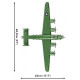 Klocki Consolidated B-24D Liberator 1445 klocków