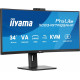 Monitor 34 cale XCB3497WQSNPH-B1,VA,UWQHD,1500R,USB-C Dock 95W, RJ45, KVM,2x5W, kamera 5MP, /5y/
