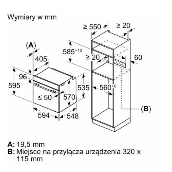 Piekarnik HBA534ES3