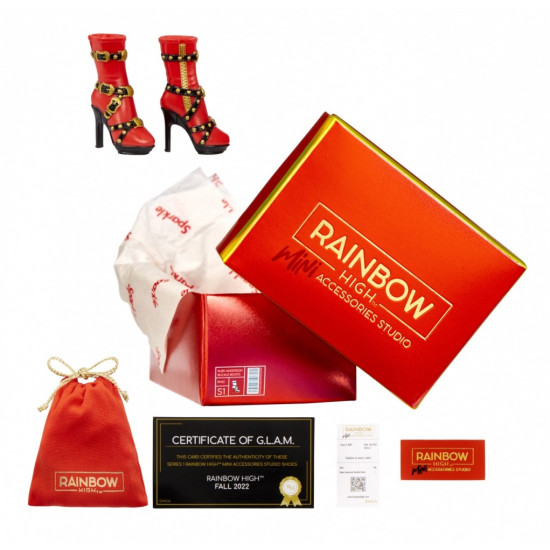 Akcesoria  Rainbow High Buty display 27 sztuk