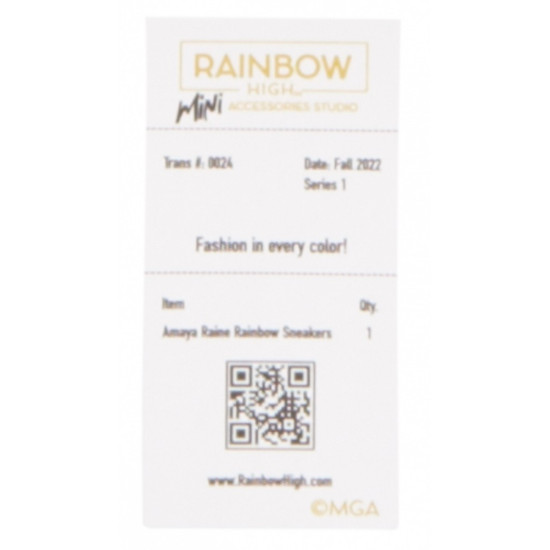 Akcesoria  Rainbow High Buty display 27 sztuk