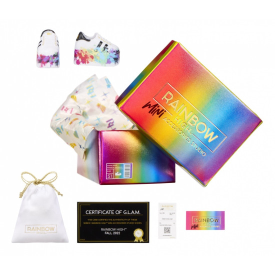 Akcesoria  Rainbow High Buty display 27 sztuk