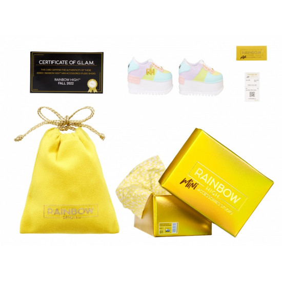 Akcesoria  Rainbow High Buty display 27 sztuk