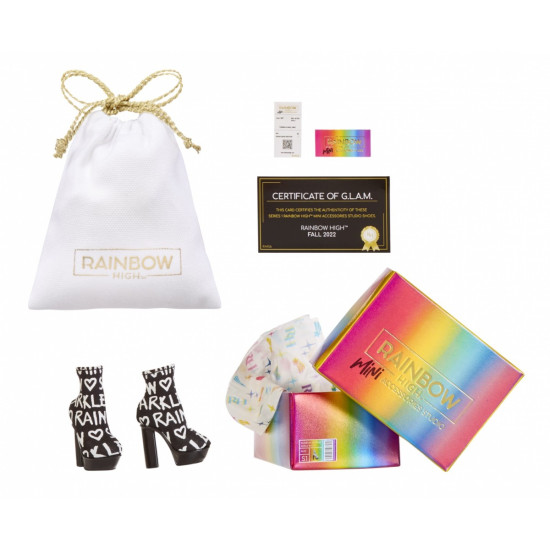 Akcesoria  Rainbow High Buty display 27 sztuk