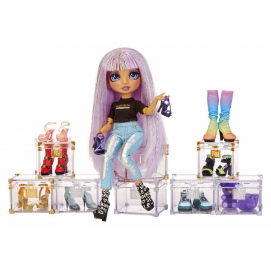 Akcesoria  Rainbow High Buty display 27 sztuk