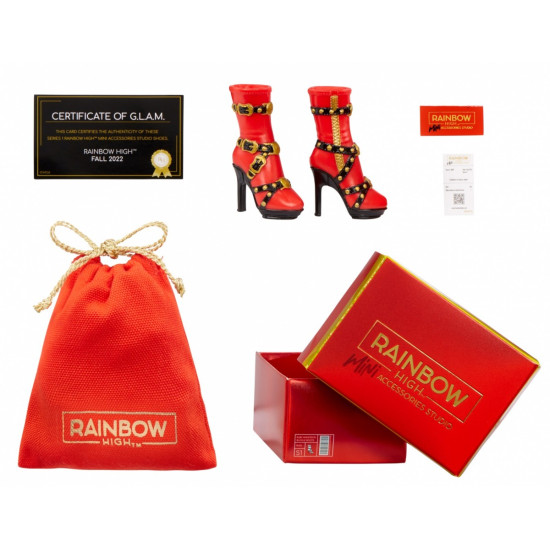 Akcesoria  Rainbow High Buty display 27 sztuk