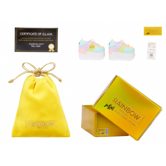 Akcesoria  Rainbow High Buty display 27 sztuk