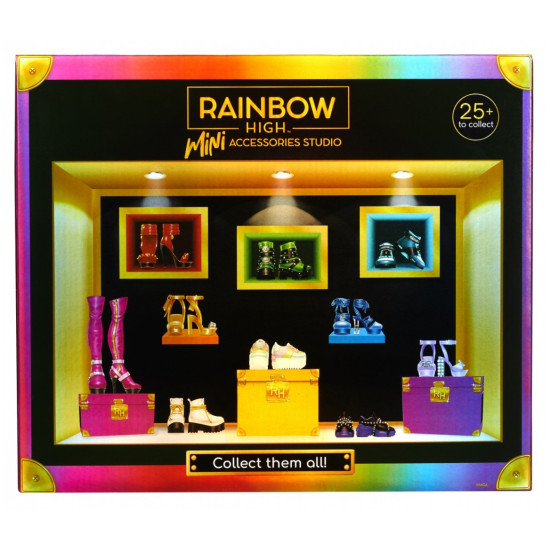 Akcesoria  Rainbow High Buty display 27 sztuk
