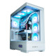 Obudowa P50 DS WHITE Mid-Tower 4x ARGB Fans 