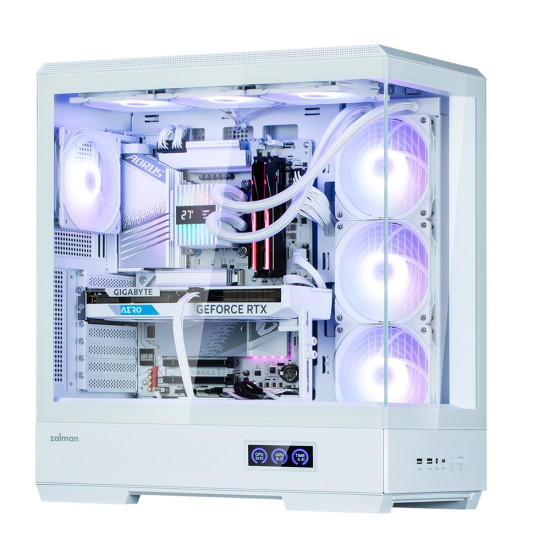Obudowa P50 DS WHITE Mid-Tower 4x ARGB Fans 