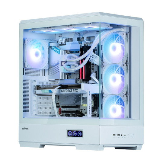 Obudowa P50 DS WHITE Mid-Tower 4x ARGB Fans 
