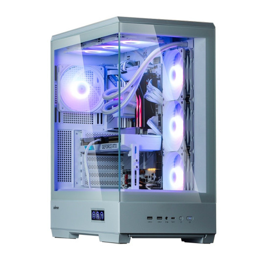Obudowa P50 DS WHITE Mid-Tower 4x ARGB Fans 