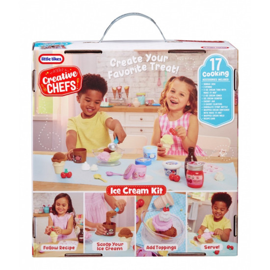Zestaw do lodów Creative Chefs + 17 akcesoriów 