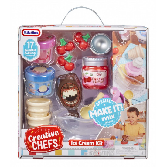 Zestaw do lodów Creative Chefs + 17 akcesoriów 