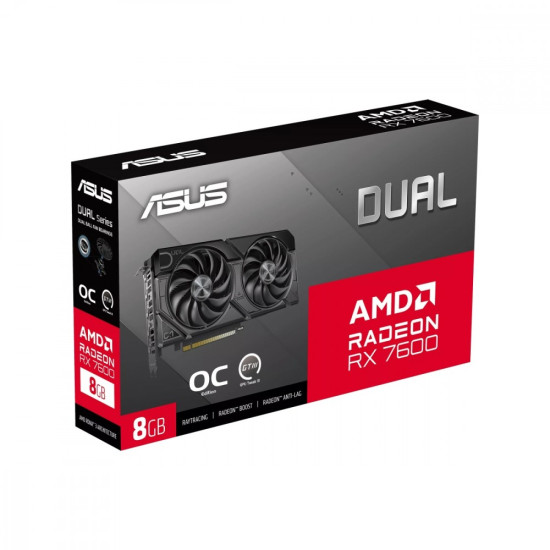 Karta graficzna Dual Radeon RX 7600 EVO OC Edition 8GB GDDR6 
