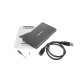Kieszeń zewnętrzna HDD/SSD Sata Rhino Go 2,5' USB 3.0 