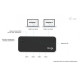 Universal KVM HUB 2x USB-C + 2x USB-A 3.0 