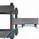 Uchwyt ścienny do TV 60-100cali LED/LCD 80kg obrotowy uchylny 