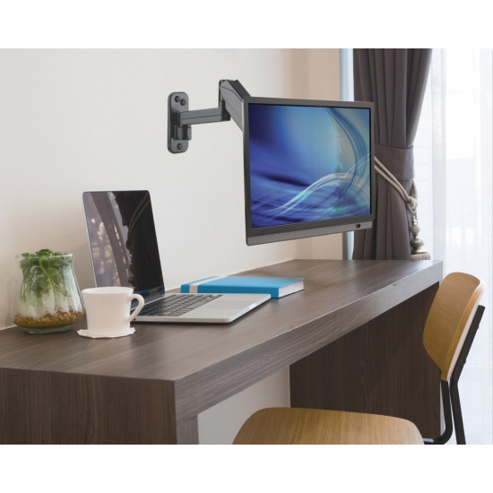 Uchwyt ścienny do TV 17-32cali LED/LCD 9kg obrotowy gazowy 