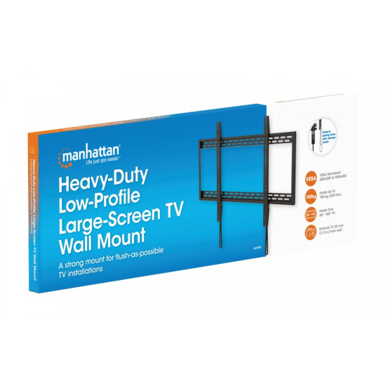 Uchwyt ścienny do TV 60-100cali LED/LCD 100kg slim 32mm 