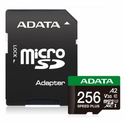 Karta microSD Speed Plus 256GB UHS1 U3 V30 A2 180/160 MB/s