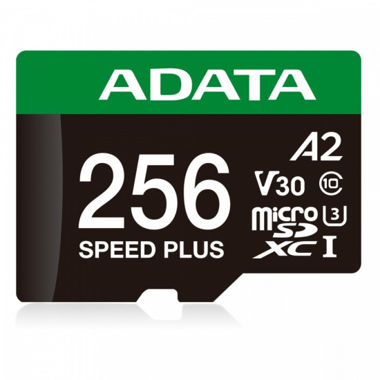 Karta microSD Speed Plus 256GB UHS1 U3 V30 A2 180/160 MB/s
