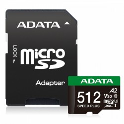 Karta microSD Speed Plus 512GB UHS1 U3 V30 A2 180/160 MB/s