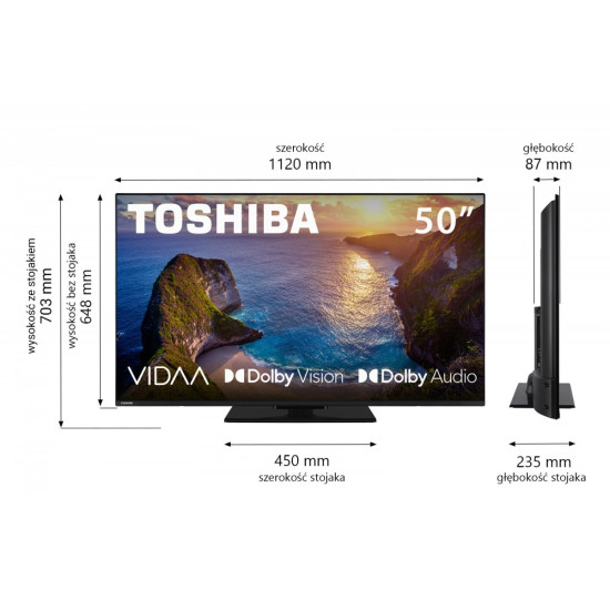 Telewizor LED 50 cali 50UV3463DG