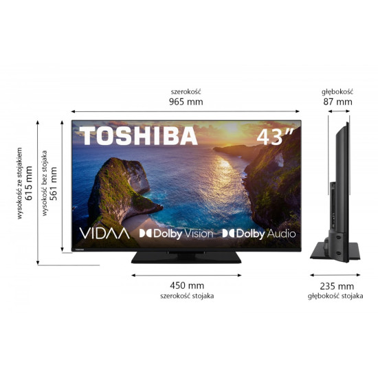 Telewizor LED 43 cale 43UV3463DG