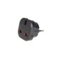Przejściówka adapter EU na UK MCE72 Czarna 