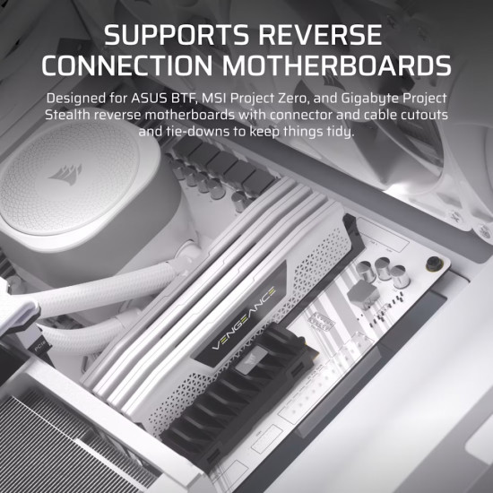 Obudowa FRAME 4000D RS White Mid Tower ATX 