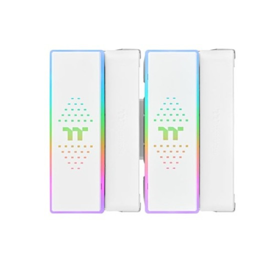 Chłodzenie procesora ASTRIA 600 ARGB Lighting (TDP 265W, 2x120mm) White 