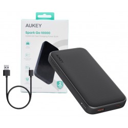 PB-Y46 Power Bank | 10000 mAh | 15W | 2xUSB | LED | kabel USB-C 