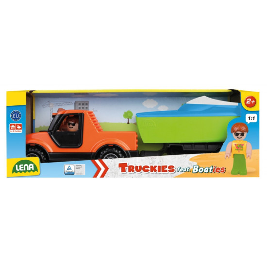 Zestaw Truckies Pickup z przyczepą