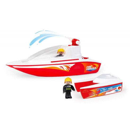 Zestaw Łódź strażacka Boazz z katamaranem