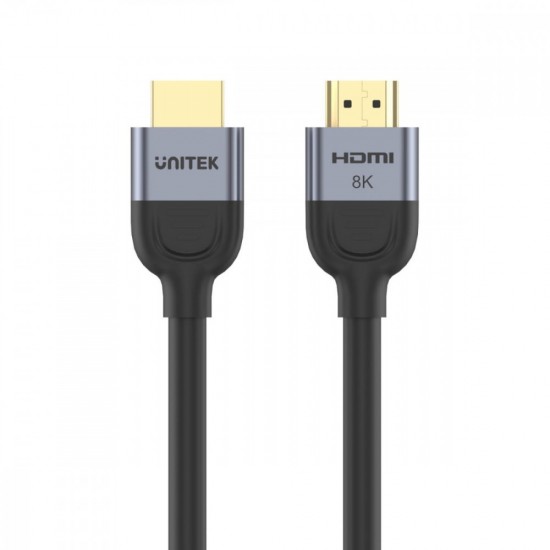 Kabel HDMI 2.1 8K 60Hz 1.5m; czarny; C11086GY01-1.5M 