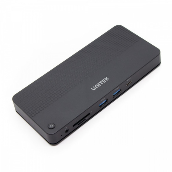Stacja dokująca 12w1 USB-C, HDMI 2.1, USB 4, PD 100W; D1079A