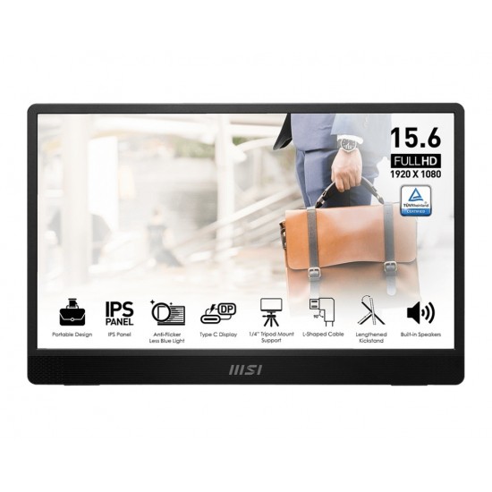 Monitor 15.6 cala PRO MP161 E2U LED/FHD/Flat/60Hz/szary Monitor 15.6 cala PRO MP161 E2U LED/FHD/Flat/60Hz/szary