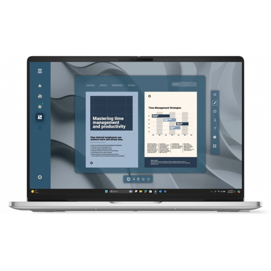Laptop Dell Pro 16 PC16255/AMD Ryzen AI 7 PRO 350/32GB/512GB SSD CL25/16.0 FHD+ Touch/Radeon 860M/FgrPr/FHD/IR Cam/Mic/WLAN+BT/Backlit Kb/3Cell/W11P