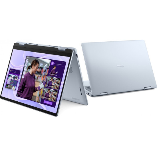 Laptop Dell 14 Plus 2-in-1 DB04250 Win11Pro Ultra 7 256V/16GB/1TB SSD/14.0 FHD+/Arc/WLAN + BT/Backlit Kb/4 Cell/3Y ProSupport